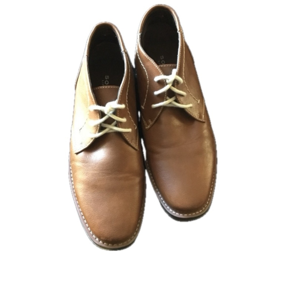 Sonoma Men’s Ledger Size 8 Chukka Boots Brown Lace Up Comfort Casual Shoes